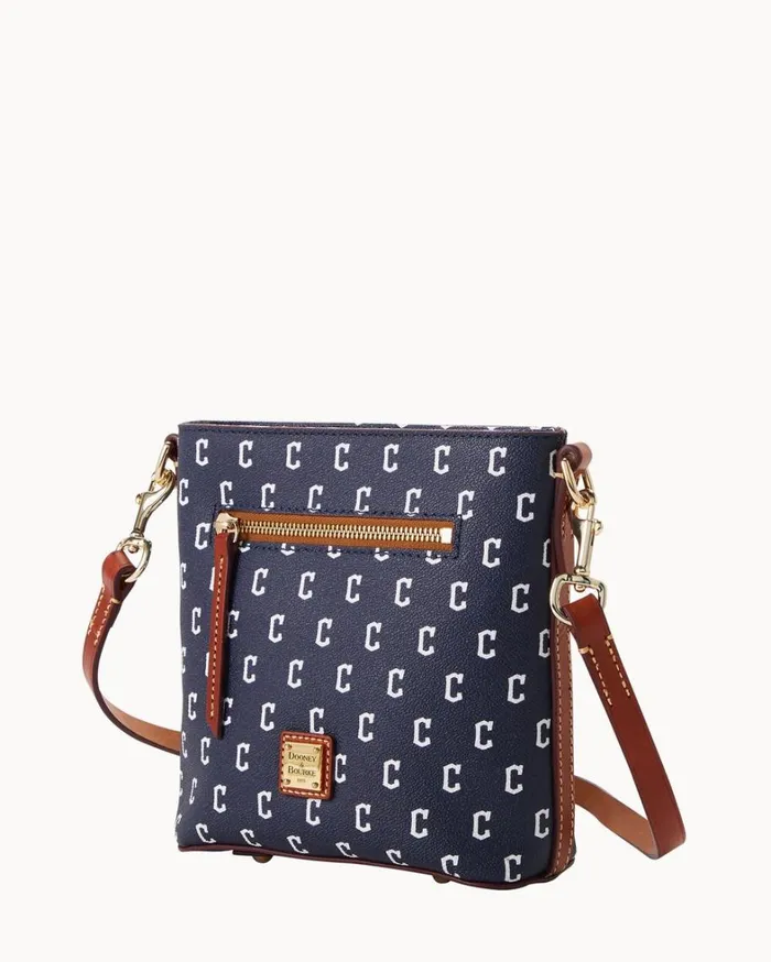 MLB Guardians Small Zip Crossbody Guardians Women Dooney and Bourke Crossbodies MLB Guardians Small Zip Crossbody Guardians Women Dooney and Bourke Crossbodies