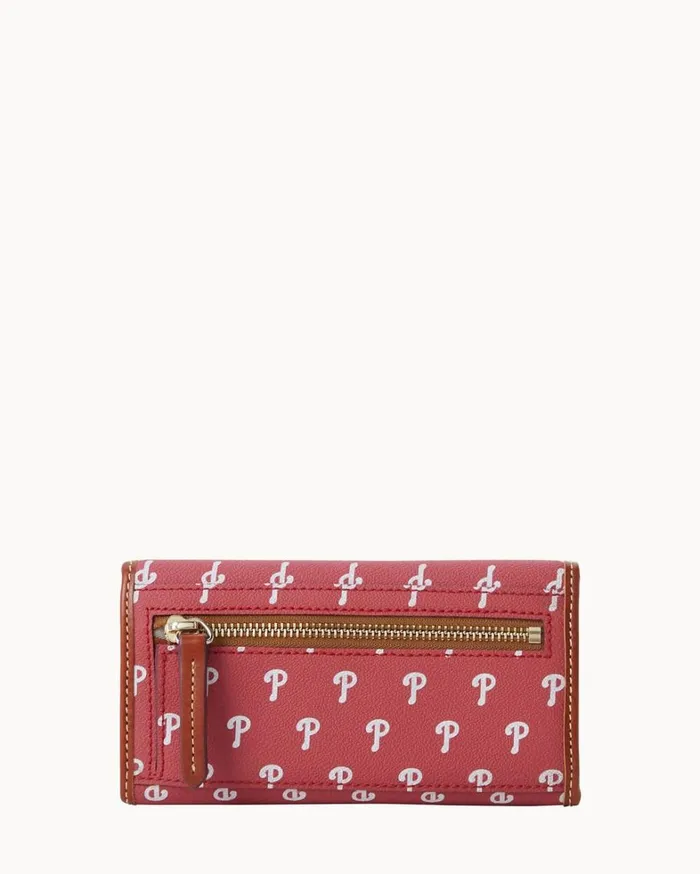 MLB Phillies Continental Clutch Phillies Women Dooney and Bourke Wallets