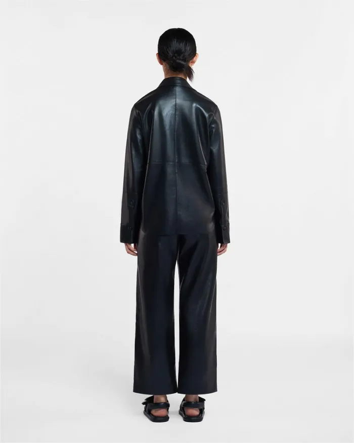 Naum Black Women Nanushka Tops Naum Black Women Nanushka Tops
