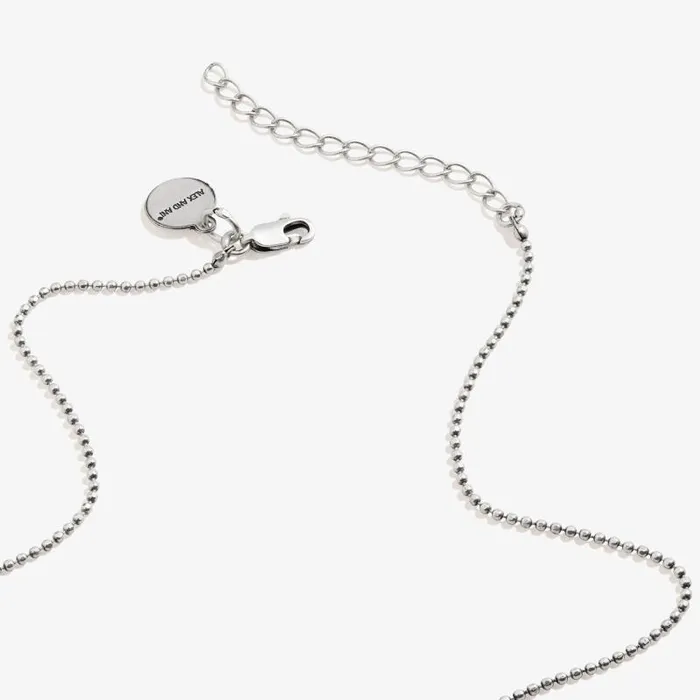 Necklaces Women Alex And Ani Positivity Wave Oracle Necklace Adjustable Rafaelian Silver