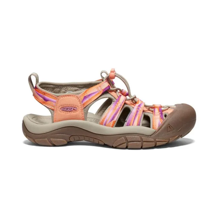 Newport H2 Papaya PunchPrism Closed Toe Sandal Women KEEN Water