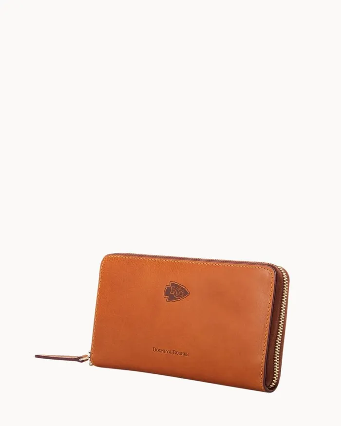 NFL Chiefs Large Zip Around Wristlet Chiefs Women Dooney and Bourke Wallets NFL Chiefs Large Zip Around Wristlet Chiefs Women Dooney and Bourke Wallets