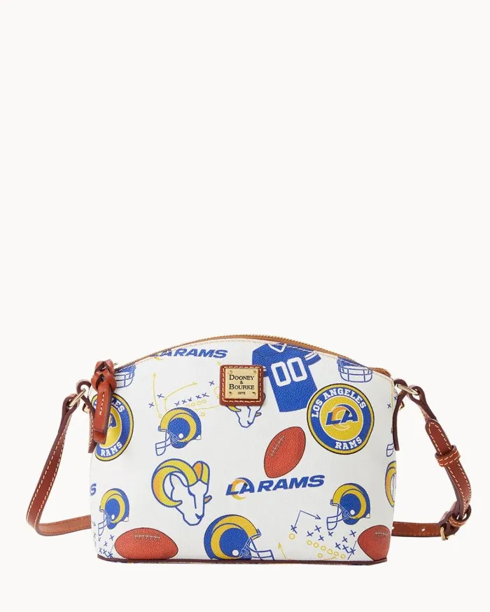 NFL Rams Suki Crossbody Rams Women Dooney and Bourke Crossbodies