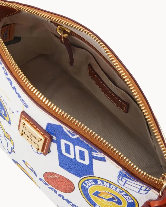 NFL Rams Suki Crossbody Rams Women Dooney and Bourke Crossbodies NFL Rams Suki Crossbody Rams Women Dooney and Bourke Crossbodies