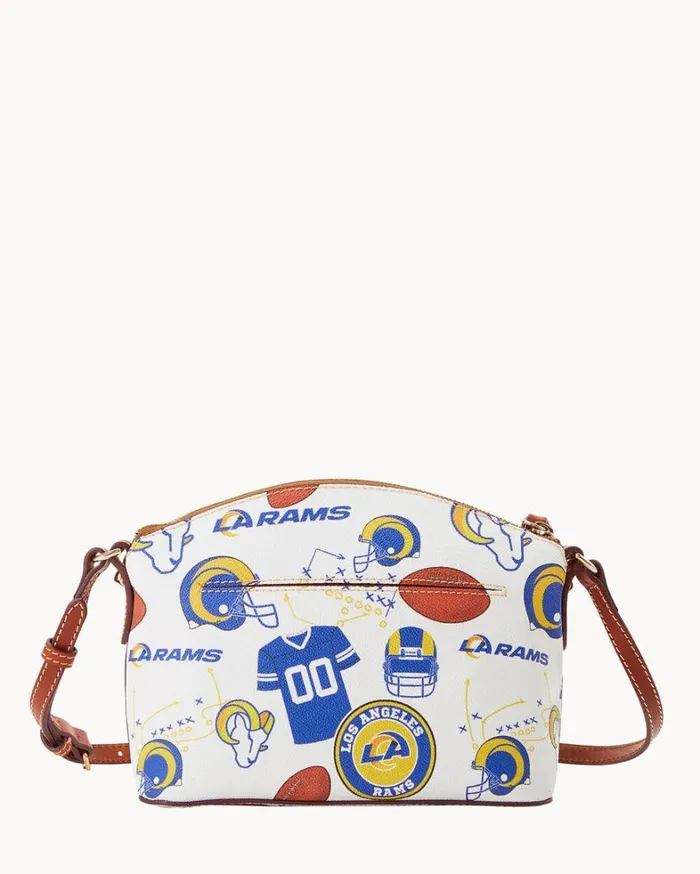 NFL Rams Suki Crossbody Rams Women Dooney and Bourke Crossbodies NFL Rams Suki Crossbody Rams Women Dooney and Bourke Crossbodies