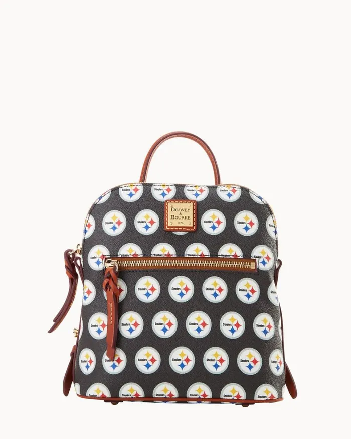 NFL Steelers Small Backpack Steelers Women Dooney and Bourke Backpacks