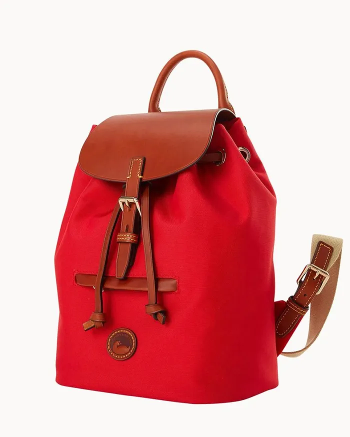 Nylon Small Allie Backpack Red Women Dooney and Bourke Backpacks Nylon Small Allie Backpack Red Women Dooney and Bourke Backpacks