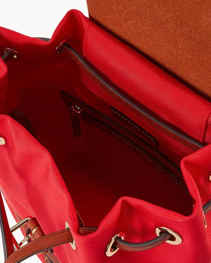 Nylon Small Allie Backpack Red Women Dooney and Bourke Backpacks Nylon Small Allie Backpack Red Women Dooney and Bourke Backpacks