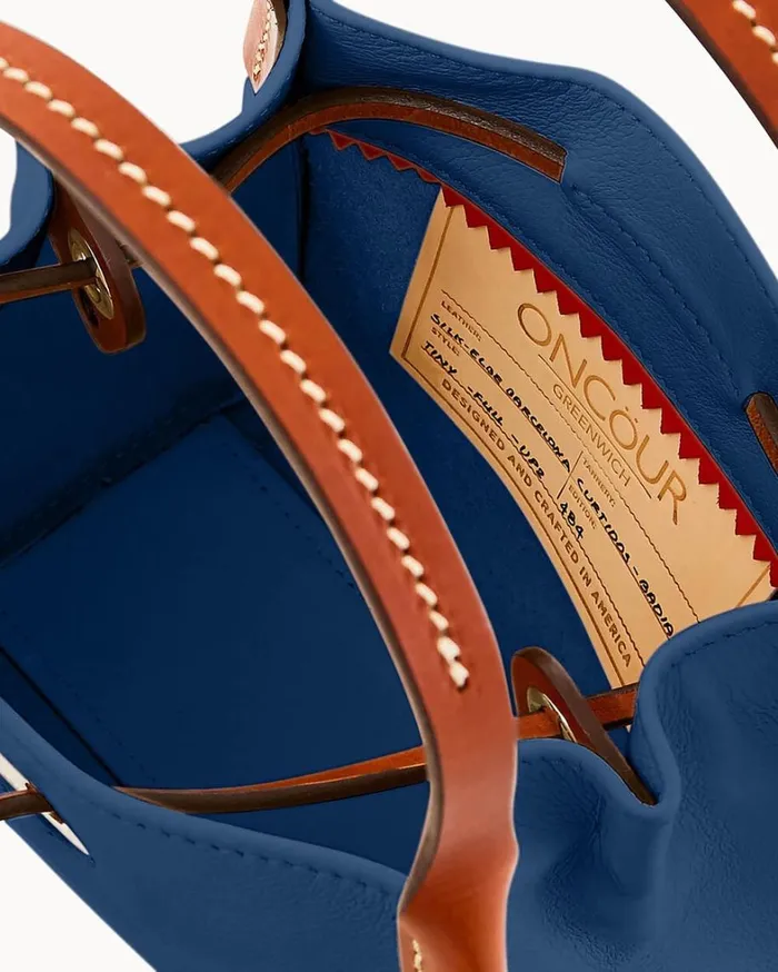 Oncour Roux Polo Tiny Full Up Midnight Blue Women Dooney and Bourke Shoulder Bags