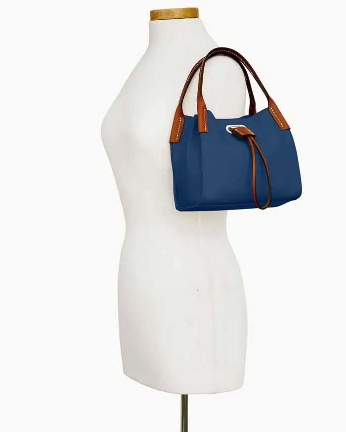 Oncour Roux Polo Tiny Full Up Midnight Blue Women Dooney and Bourke Shoulder Bags