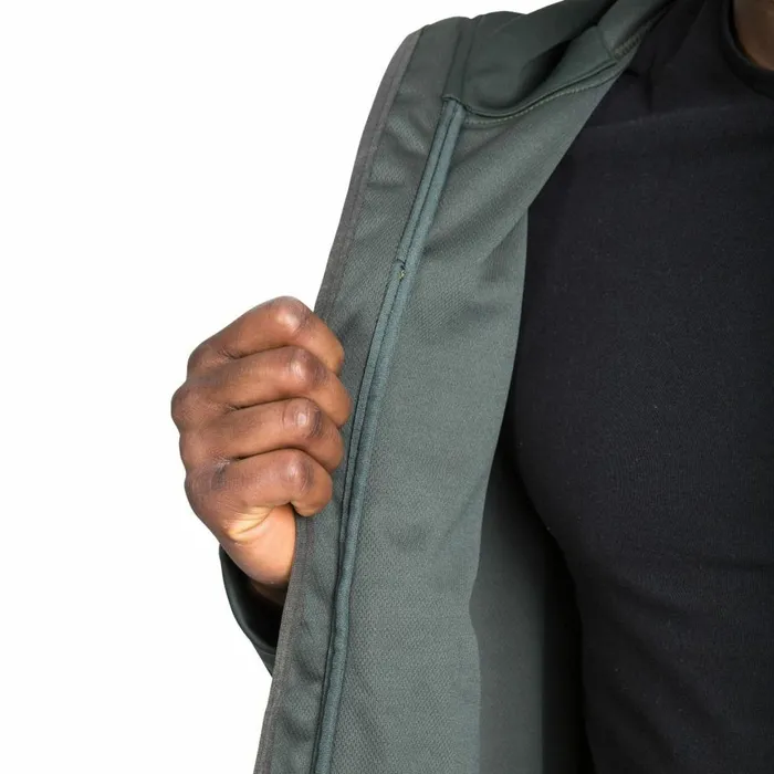 Palin Hooded Softshell Jacket Olive Men Trespass Softshell Jackets