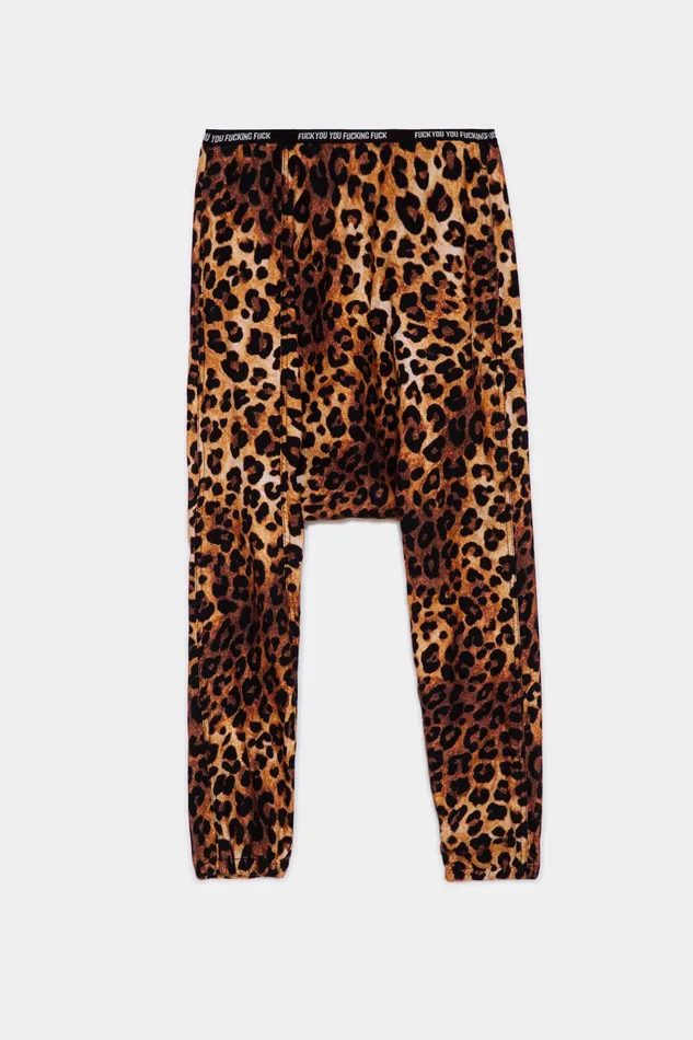 Pants and Skirts R13 Women Fyyff Lounge Pant 8211 Leopard