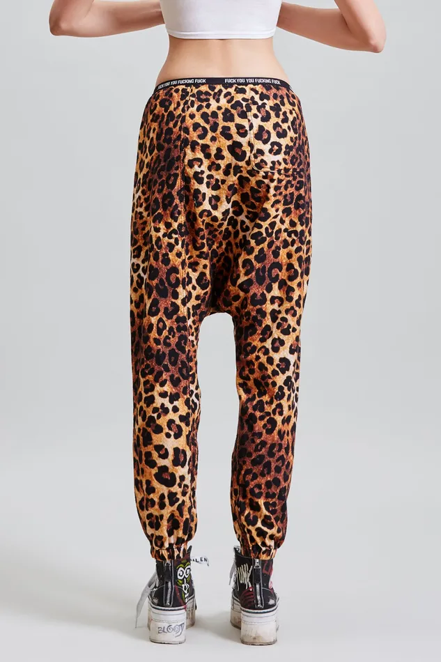 Pants and Skirts R13 Women Fyyff Lounge Pant 8211 Leopard