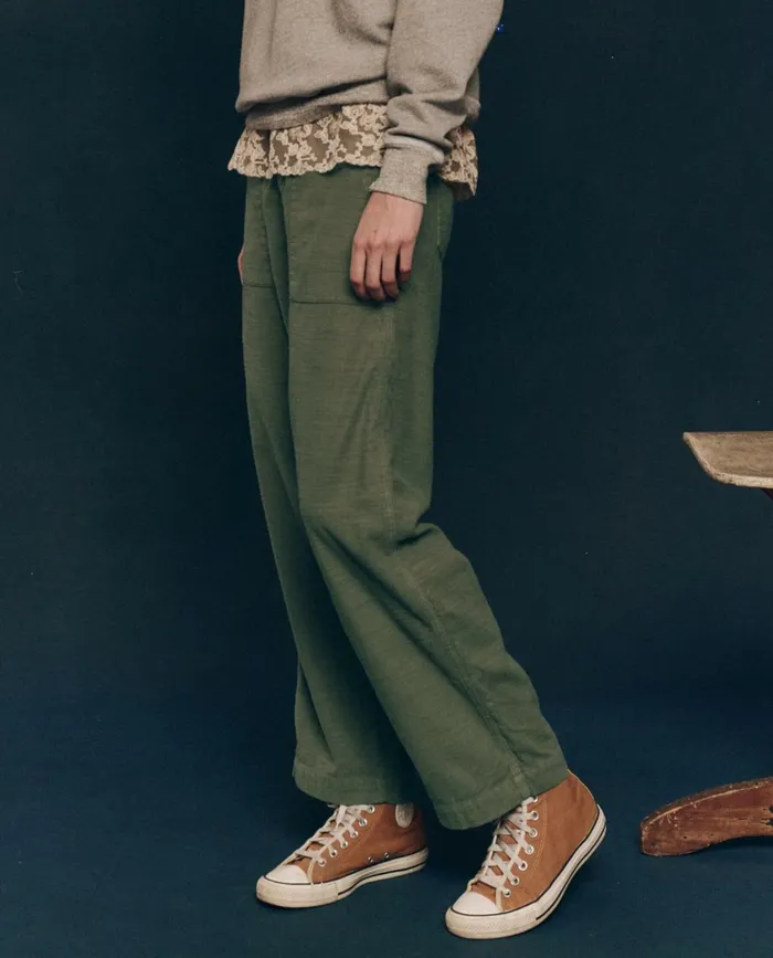 Pants Women The Great The Admiral Pant Classic Army Pants Women The Great The Admiral Pant Classic Army