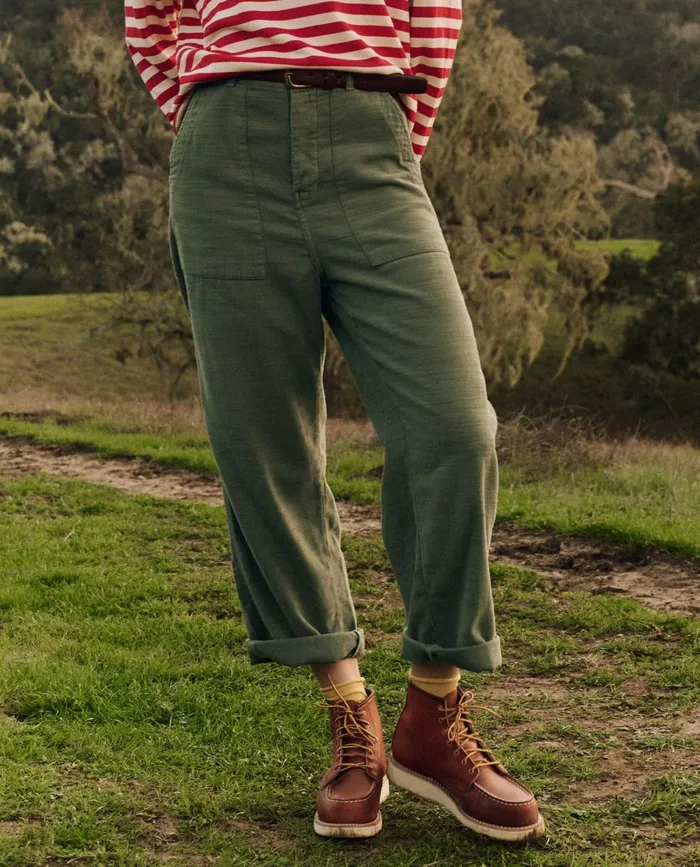 Pants Women The Great The Admiral Pant Classic Army Pants Women The Great The Admiral Pant Classic Army