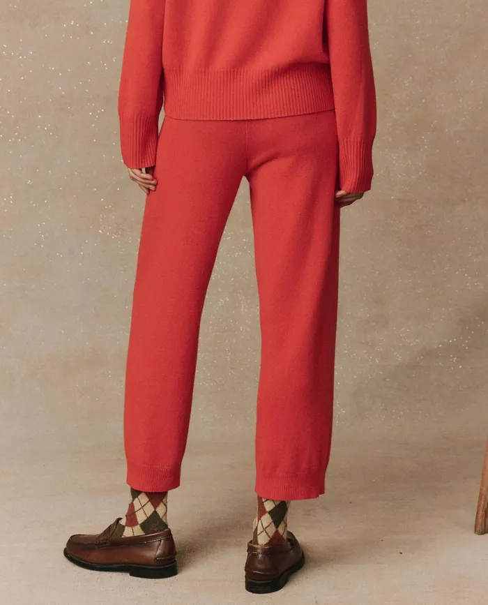 Pants Women The Great The Cashmere Lantern Pant Ember