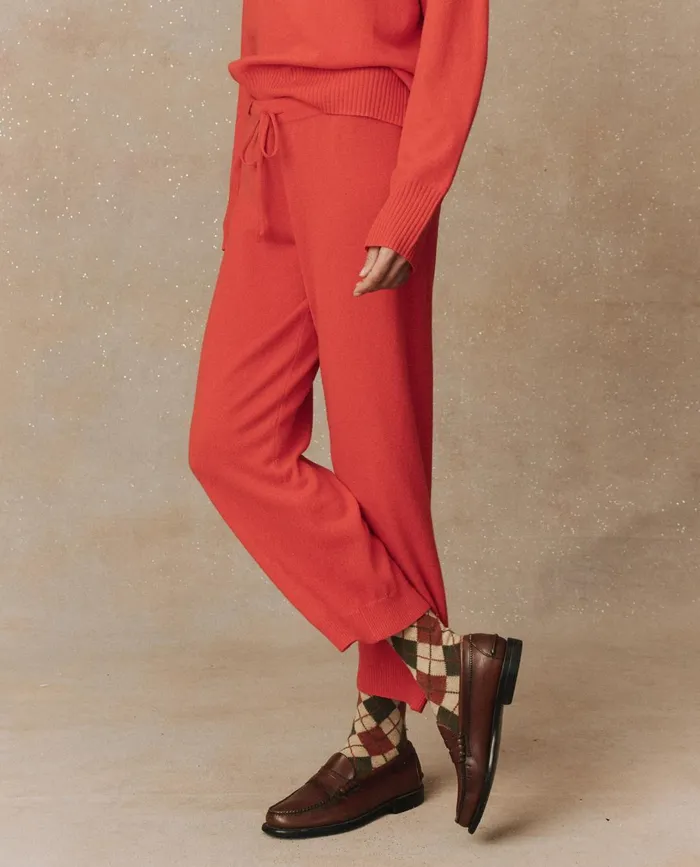 Pants Women The Great The Cashmere Lantern Pant Ember