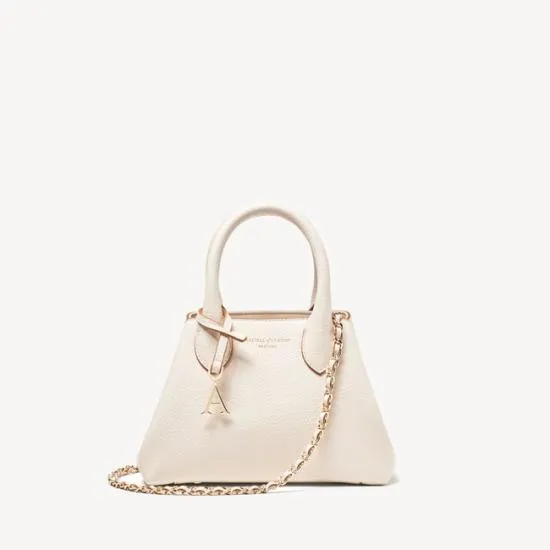 Paris Bag Ivory Pebble Women Aspinal Of London Bridal