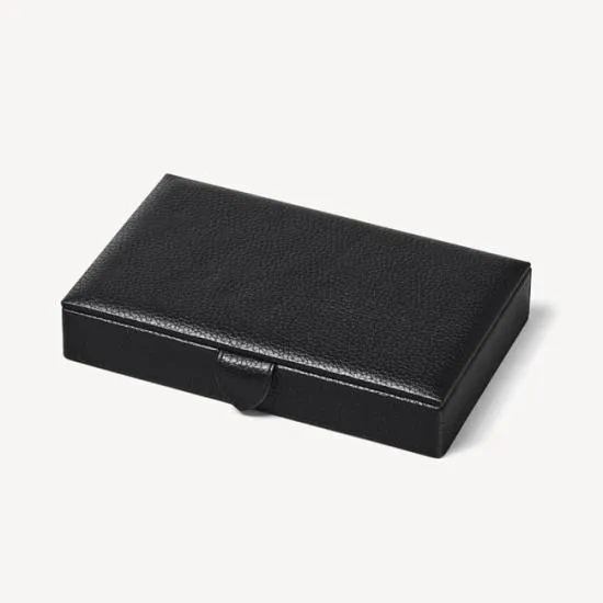 Paris Jewellery Box Black Pebble Women Aspinal Of London Jewellery Boxes