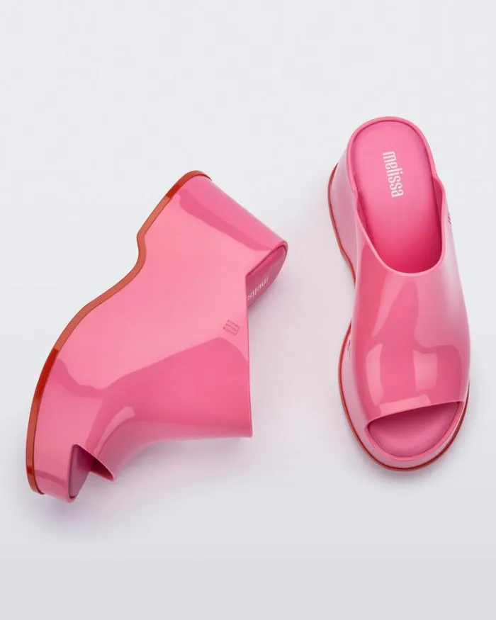 Patty Pinkred Women Melissa Platforms