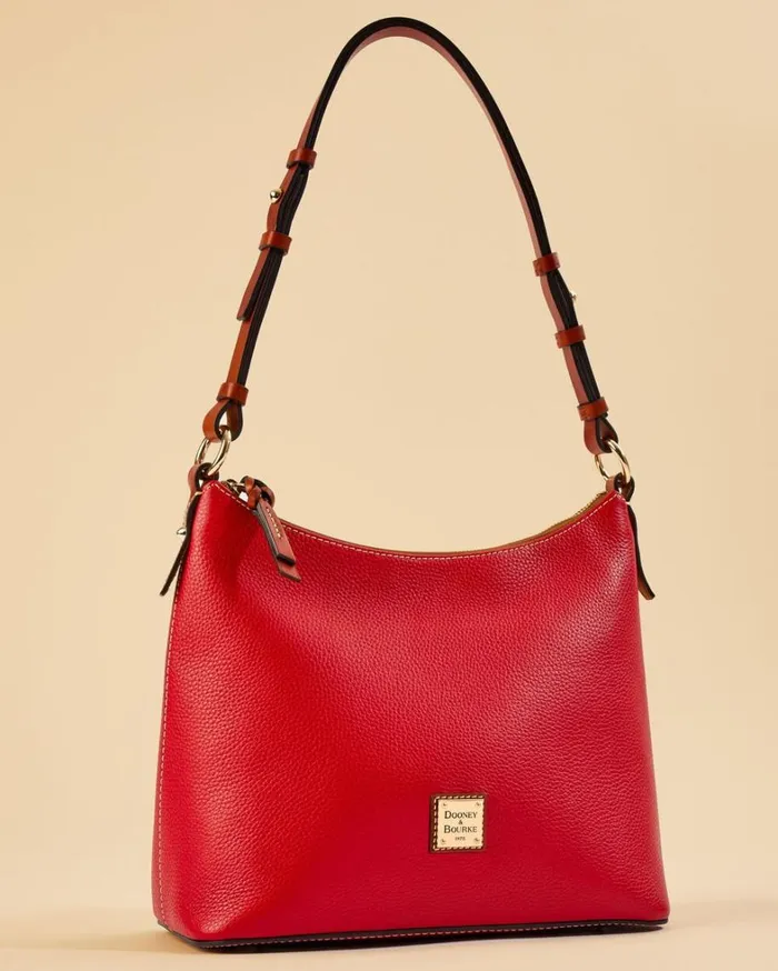Pebble Grain Hobo Black Black Women Dooney and Bourke Shoulder Bags Pebble Grain Hobo Black Black Women Dooney and Bourke Shoulder Bags