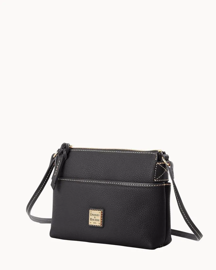 Pebble Grain Katie Crossbody Black Black Women Dooney and Bourke Crossbodies Pebble Grain Katie Crossbody Black Black Women Dooney and Bourke Crossbodies