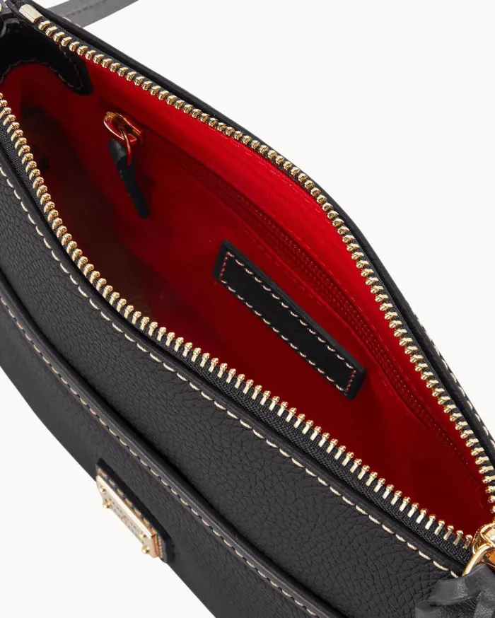 Pebble Grain Katie Crossbody Black Black Women Dooney and Bourke Crossbodies Pebble Grain Katie Crossbody Black Black Women Dooney and Bourke Crossbodies