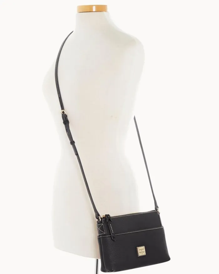 Pebble Grain Katie Crossbody Black Black Women Dooney and Bourke Crossbodies Pebble Grain Katie Crossbody Black Black Women Dooney and Bourke Crossbodies