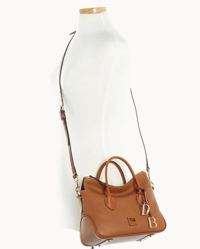 Pebble Grain Satchel Caramel Women Dooney and Bourke Satchels Pebble Grain Satchel Caramel Women Dooney and Bourke Satchels