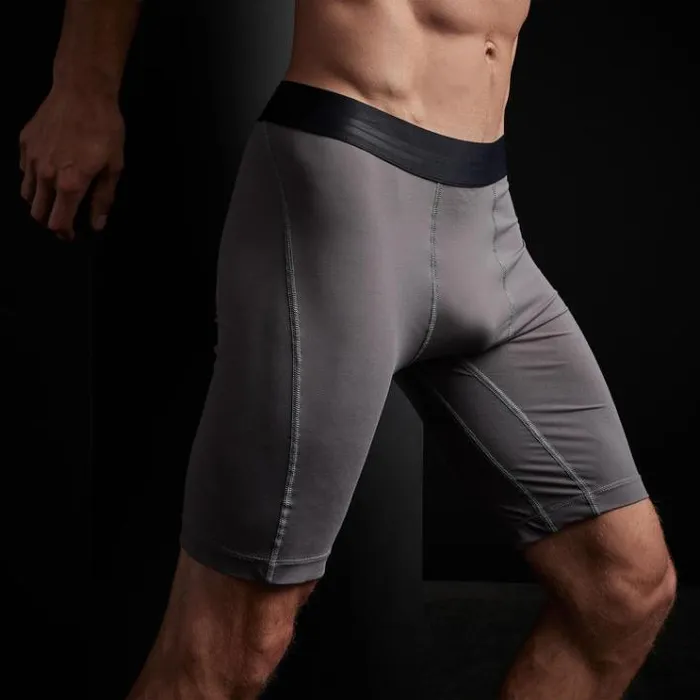 Performance Bottoms Men James Perse YOSEMITE Cool Touch Sport Long Boxer Raccoon Grey Performance Bottoms Men James Perse YOSEMITE Cool Touch Sport Long Boxer Raccoon Grey