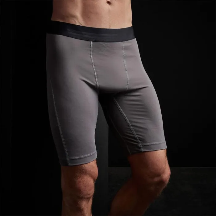 Performance Bottoms Men James Perse YOSEMITE Cool Touch Sport Long Boxer Raccoon Grey