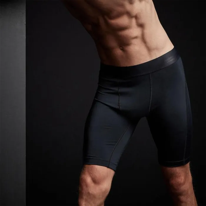 Performance Bottoms Men James Perse YOSEMITE Sport Long Boxer Black