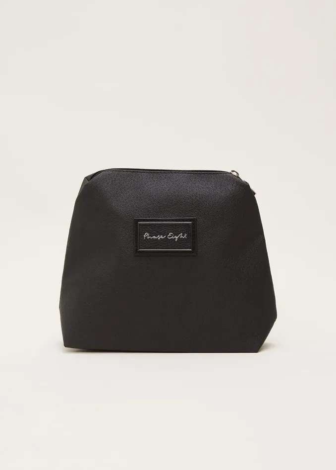 Phase Eight Bags and Clutches Leather Hobo Slouch Bag Black 8211 Women