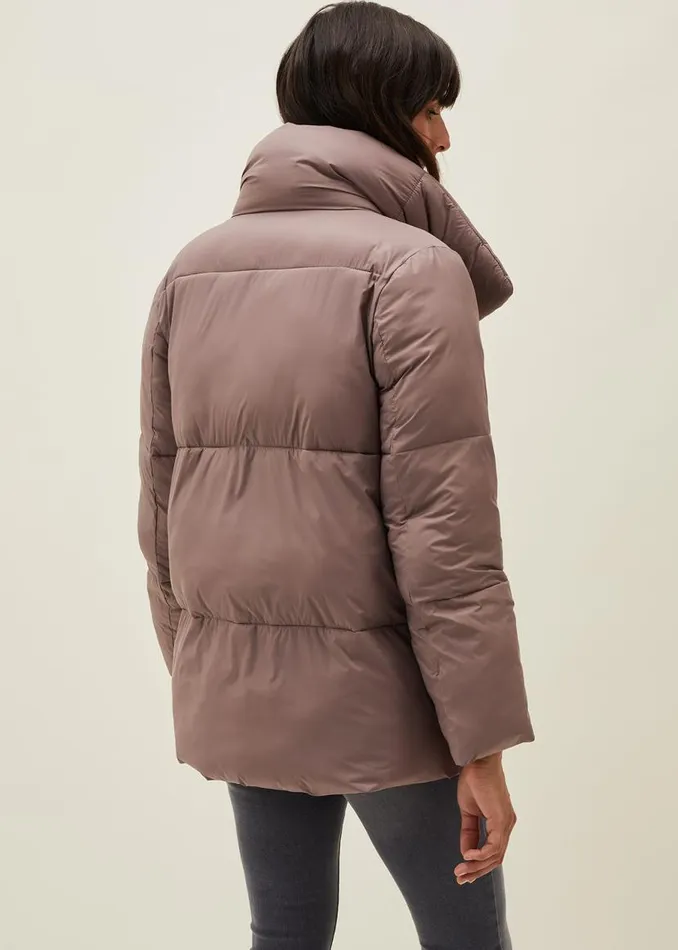 Phase Eight Coats Eshima Short Puffer Coat Mink 8211 Women