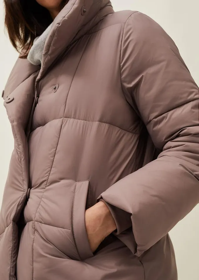 Phase Eight Coats Eshima Short Puffer Coat Mink 8211 Women