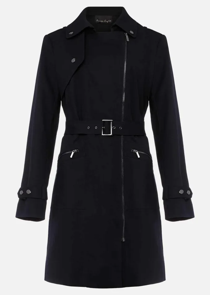 Phase Eight Coats Lacea Coat Navy 8211 Women