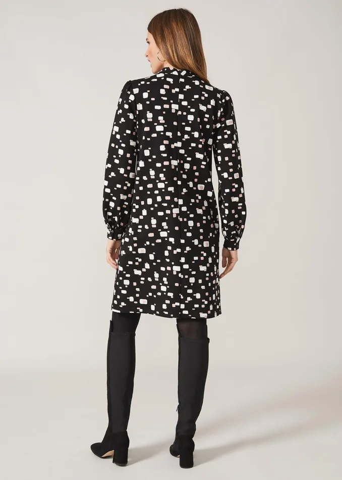 Phase Eight Dresses Agnes Tunic Dress Black 8211 Women