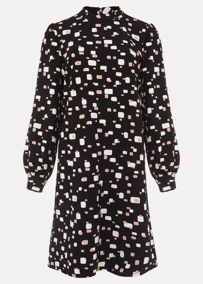 Phase Eight Dresses Agnes Tunic Dress Black 8211 Women
