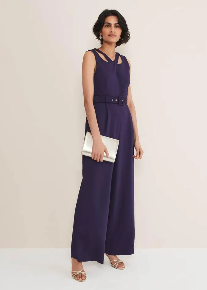 Phase Eight Dresses Anna Jumpsuit Ink 8211 Women