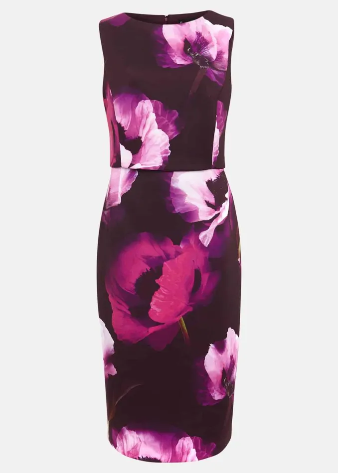 Phase Eight Dresses Christie Printed Scuba Midi Dress Multicoloured 8211 Women Phase Eight Dresses Christie Printed Scuba Midi Dress Multicoloured 8211 Women