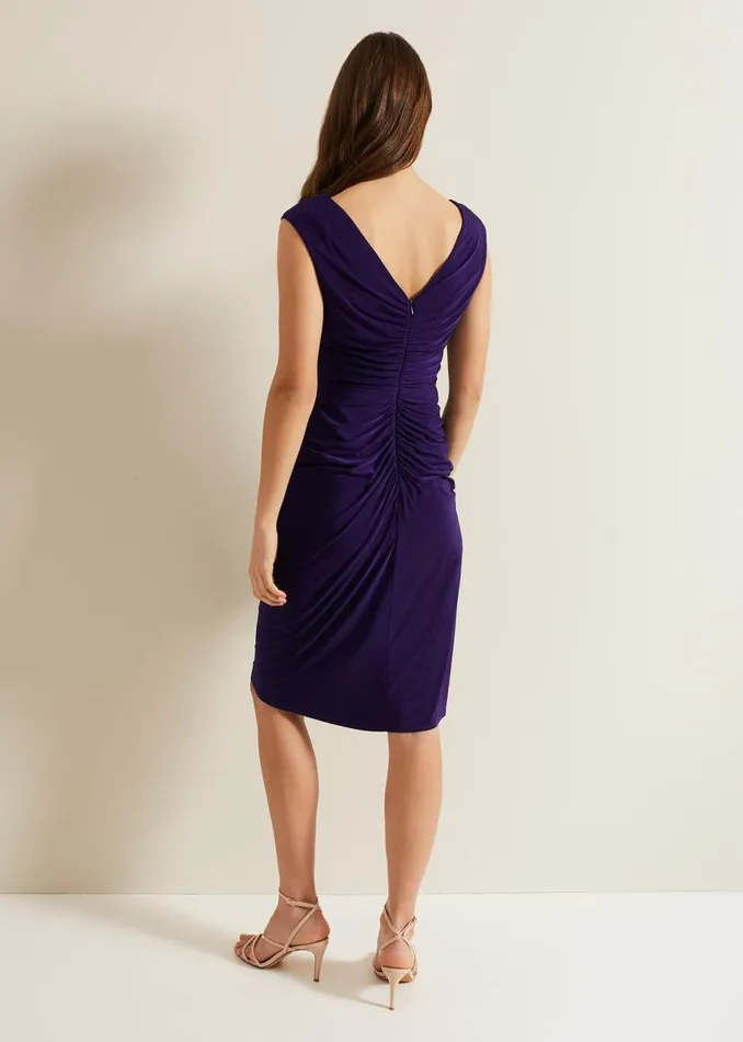 Phase Eight Dresses Donna Bodycon Dress Purple 8211 Women