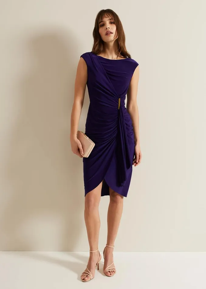 Phase Eight Dresses Donna Bodycon Dress Purple 8211 Women