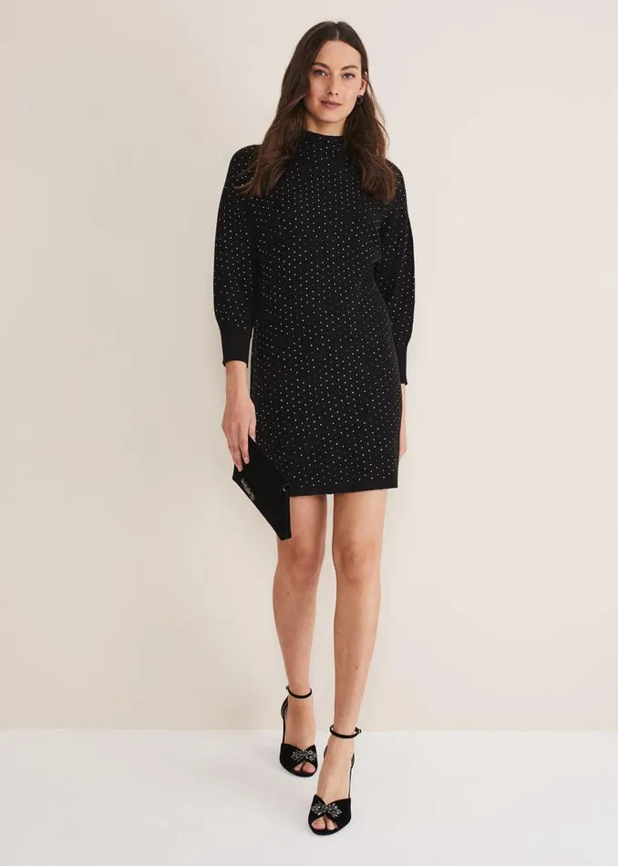 Phase Eight Dresses Lita Embellished Mini Dress Multicoloured 8211 Women