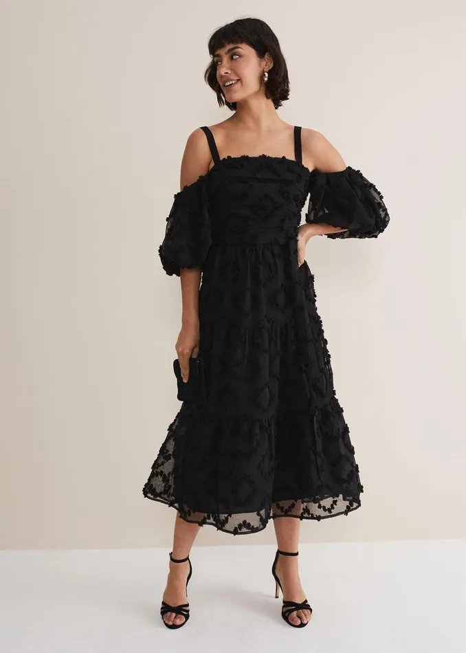 Phase Eight Dresses Margarita Off The Shoulder Midaxi Dress Black 8211 Women Phase Eight Dresses Margarita Off The Shoulder Midaxi Dress Black 8211 Women