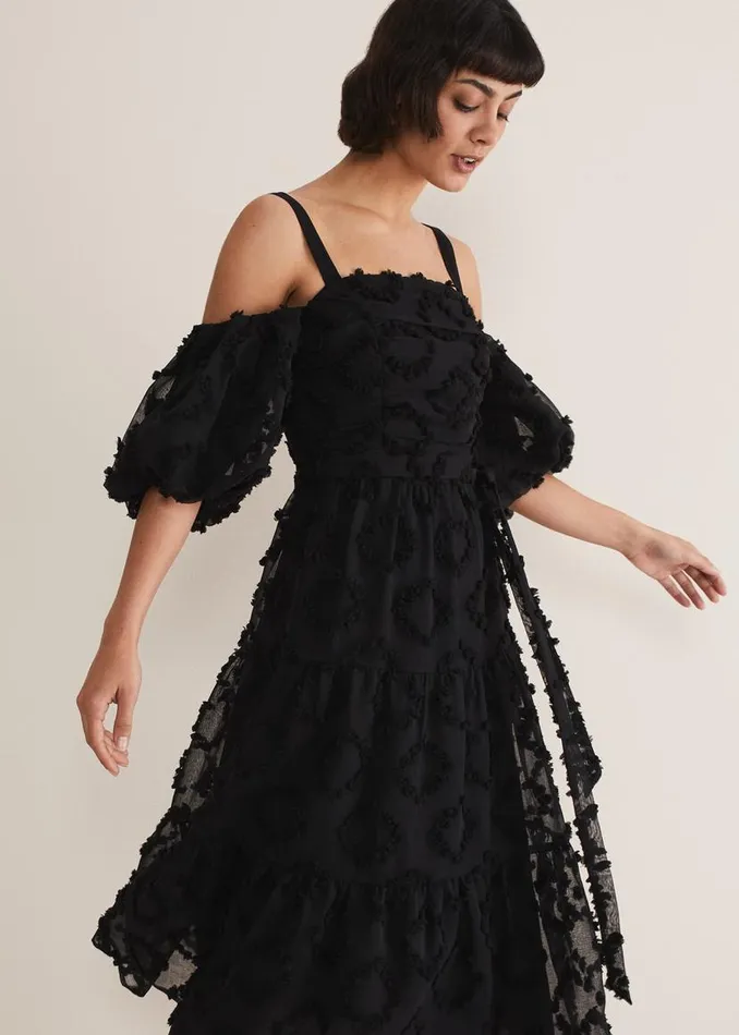 Phase Eight Dresses Margarita Off The Shoulder Midaxi Dress Black 8211 Women Phase Eight Dresses Margarita Off The Shoulder Midaxi Dress Black 8211 Women