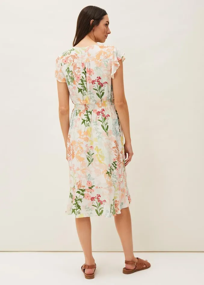 Phase Eight Dresses Remee Floral Shirt Dress Pinkorange 8211 Women