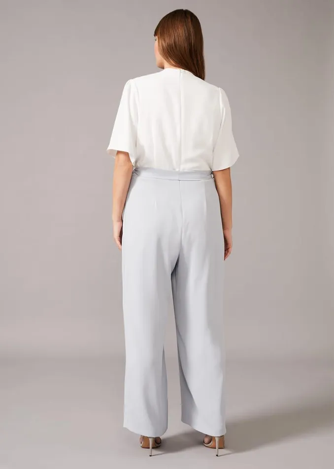 Phase Eight Dresses Salange Colour Block Jumpsuit Ivorymineral 8211 Women