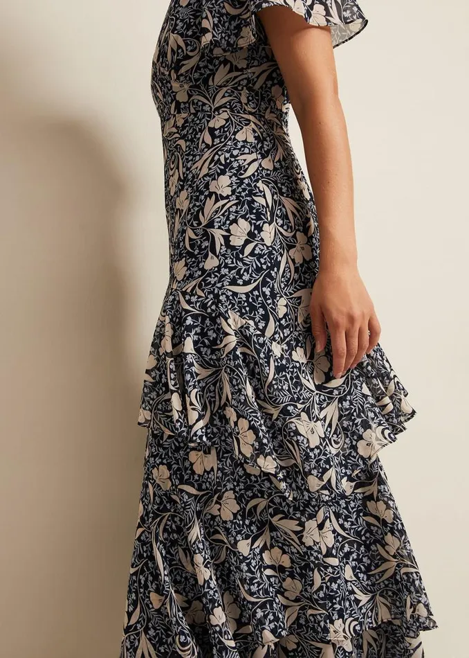 Phase Eight Dresses Tyanna Floral Maxi Dress Multicoloured 8211 Women