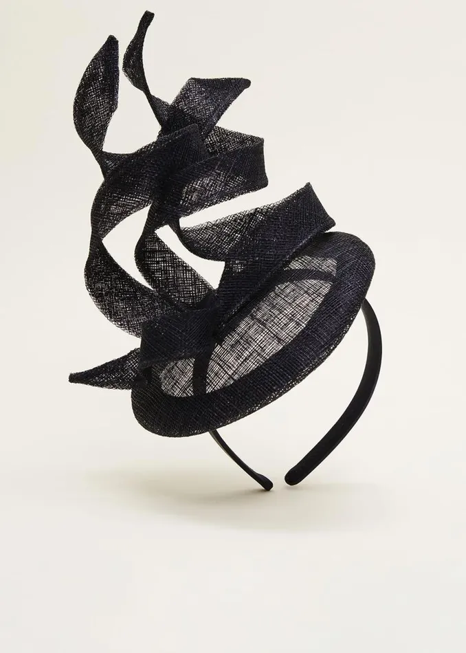 Phase Eight Fascinators and Hats Navy Pillbox Fascinator Navy 8211 Women
