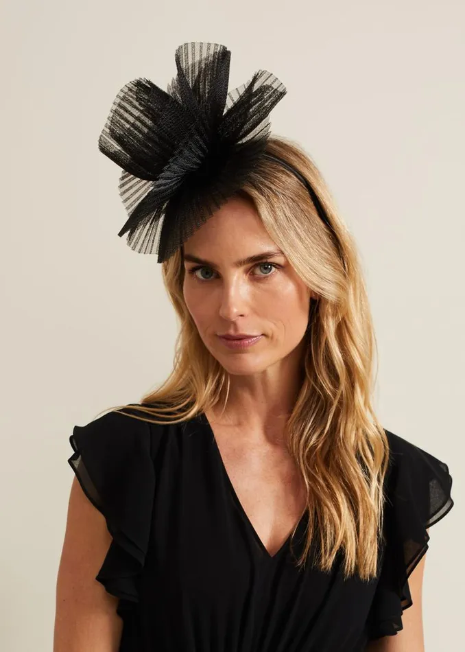 Phase Eight Headbands Freeform Flower Headband Black 8211 Women